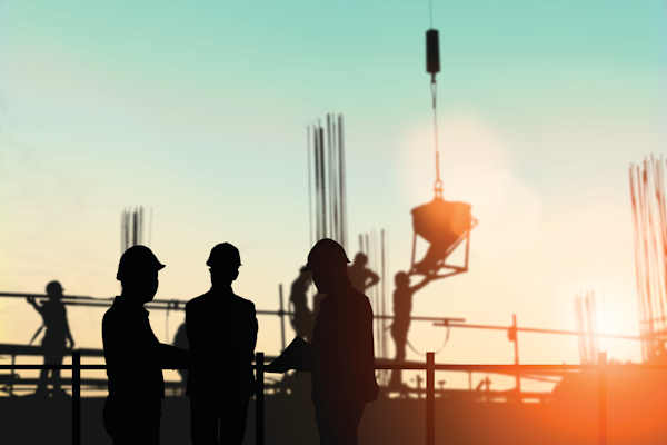 Advanced Security Measures at a Construction Site