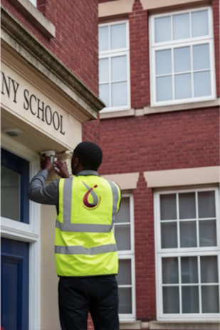 Commercial Security Camera Installation